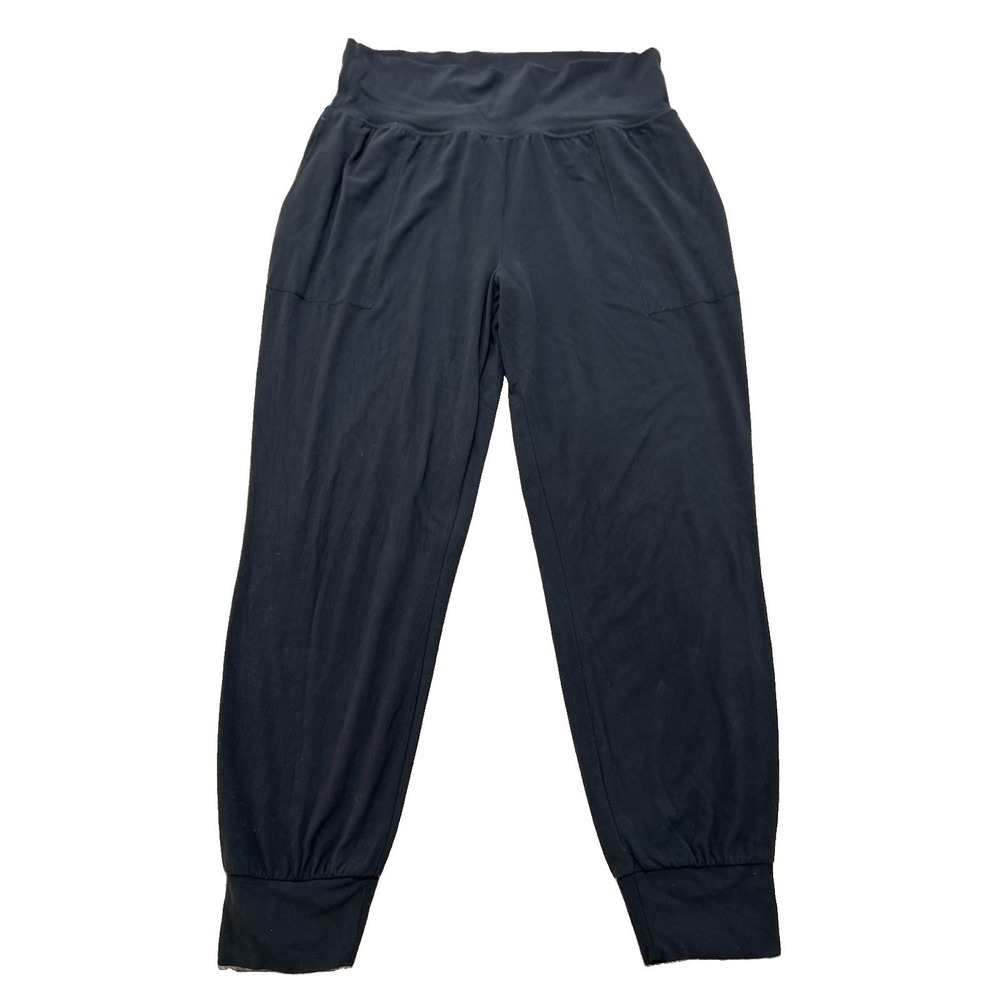 Athleta Women's L Cruise Jogger Pants Black Athletic Workout